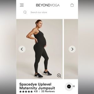 Spacedye Uplevel Maternity Jumpsuit